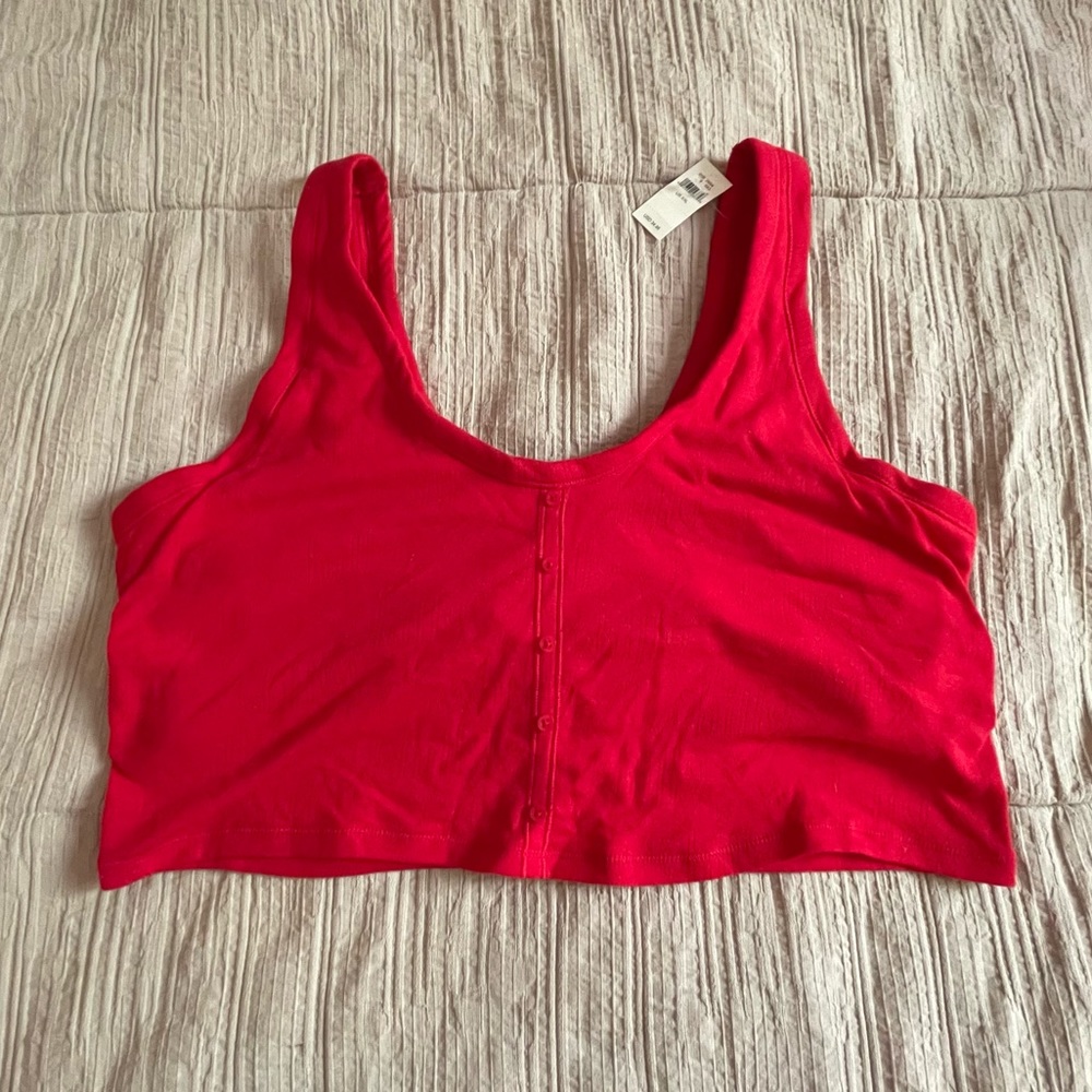 Aerie chilly pointelle longline bralette